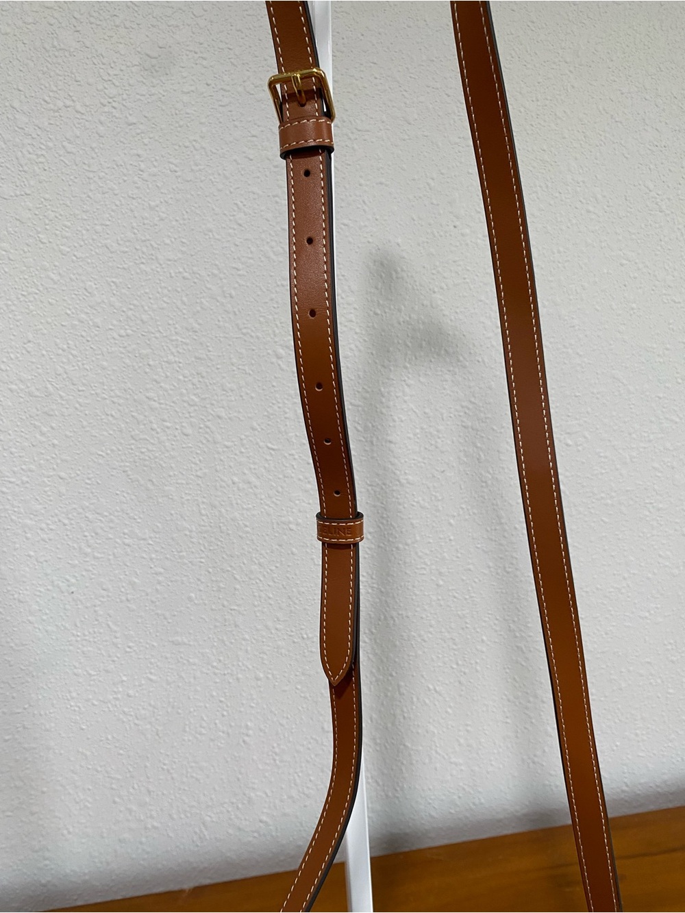Small Brown Leather-Trim Crossbody Bag - Picture 3 of 14